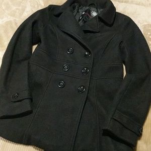 Black "Pea Coat"